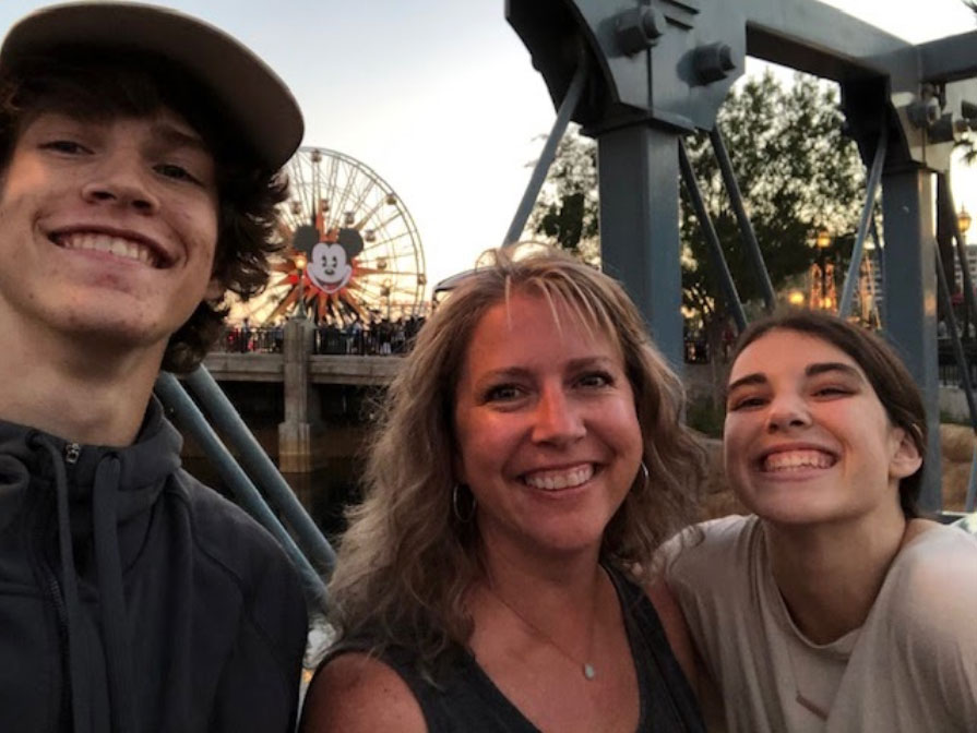 Janelle and family