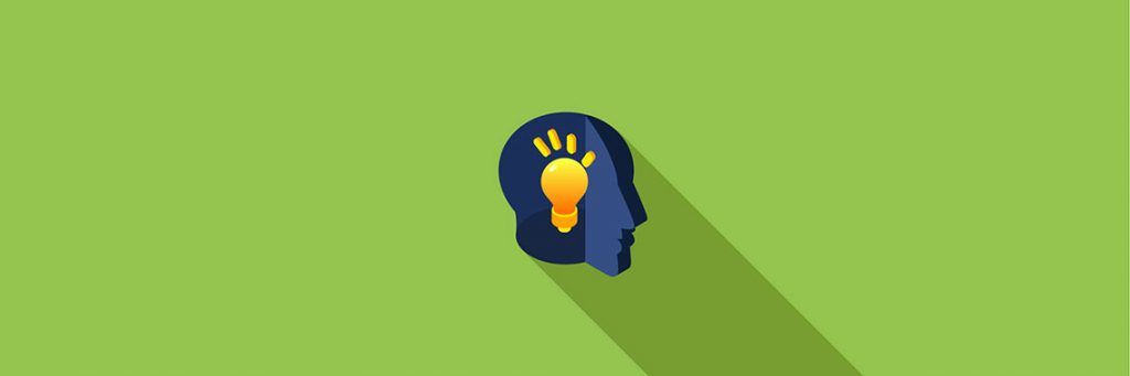 Image of Light Bulb inside a head