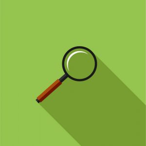 Drawing of a Magnifying Glass