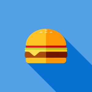 hamburger illustration