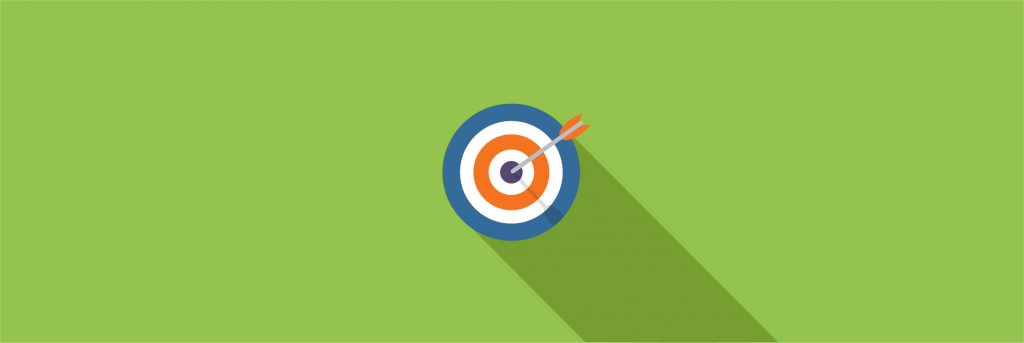Arrow and target graphic